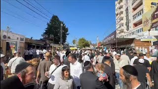 Erev Rosh Hashanah in Uman תשפ״ה–פ״ו | Thanks to Sruly Godlewsky for the great footage