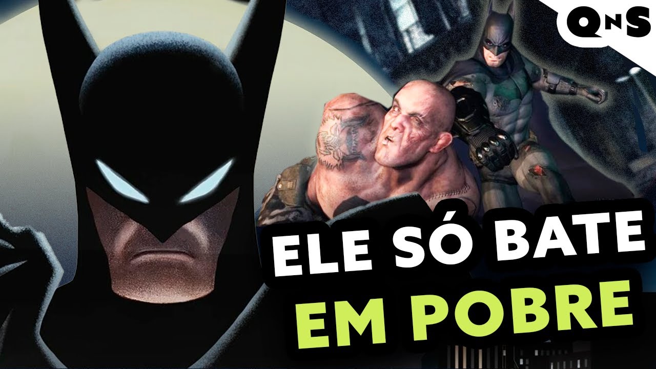 ELITISTA, ESCROTO, SEM CONSCIÊNCIA SOCIAL! Batman Caped Crusader é tudo isso (e o contrário também)