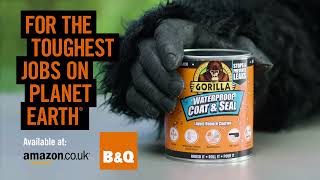 NEW Gorilla Waterproof Coat & Seal - Liquid Rubber Coating