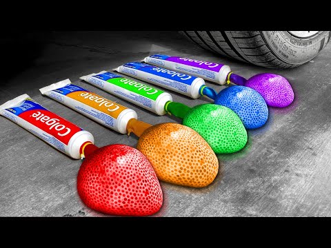 30 Minutes Best Crush Experiments Things with Car | Satisfying Crunchy Softs Compilation
