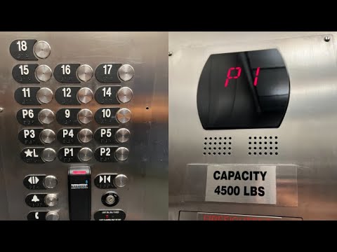 Otis Traction Service Elevator @ Tower at Main and Gervais, Downtown Columbia, SC