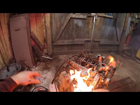 One Step Away From Tragedy $ Engine Burst into Flames $ First Start 3P