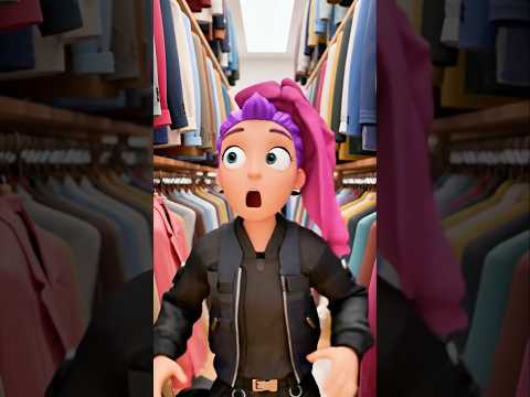 ⭐ POV 😱🧟‍♂️👗 ¡Zombis, trampas y ropa de chico! Rumi vs Oren en la elección imposible | Labubu