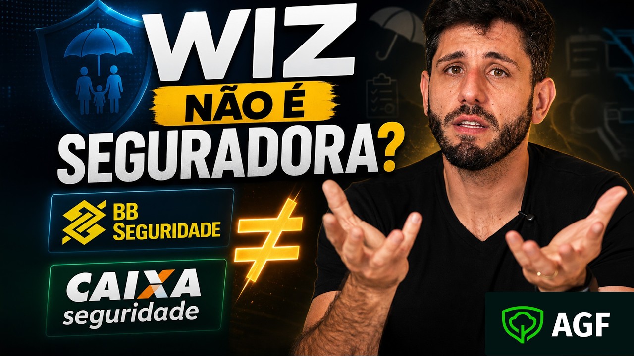Por que WIZC3 não é considerada seguradora como BBSE3 e CXSE3?