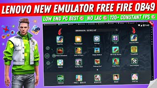 Lenovo Best Emulator For Free Fire OB49 New Update | Low End PC New Android Emulator (2025)