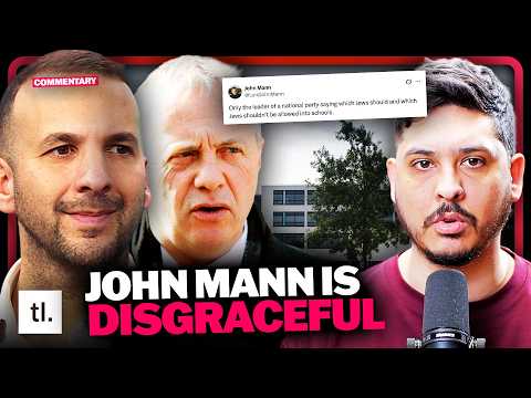John Mann Weaponises Anti Semitism Against Zack Polanski