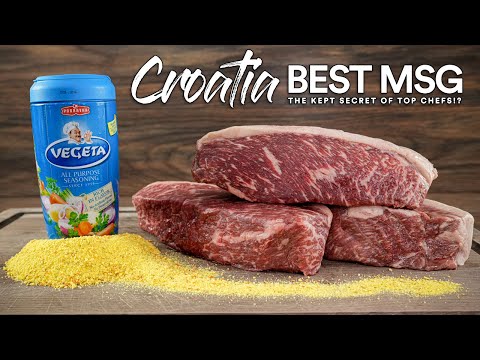 They all said this is better than MSG, so we tried on steaks!