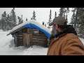 "New" Abandoned Cabin in the woods and Checking Rabbit Snares