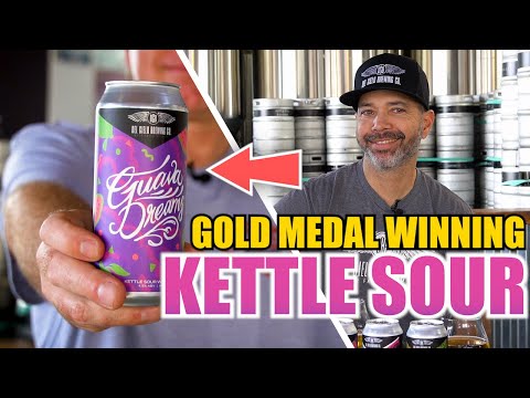 Dicas para preparar uma chaleira com medalha de ouro GABF Sour Guava Dreams com Del Cielo Brewing