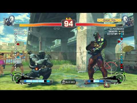 SSF4 AE 2012: inaba360 (Seth) vs Poongko (Seth) - Xbox Live Ranked Match