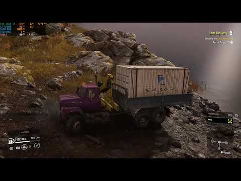 SnowRunner Walkthrough Part 62 - "Lost Delivery" [2160p60]