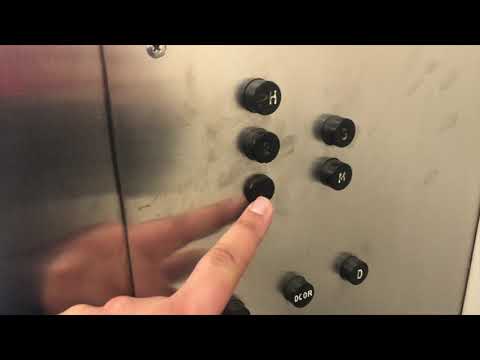 Pre-Modernization - Westinghouse Traction Elevator - Van De Graaff Hall - Pittsburgh, PA