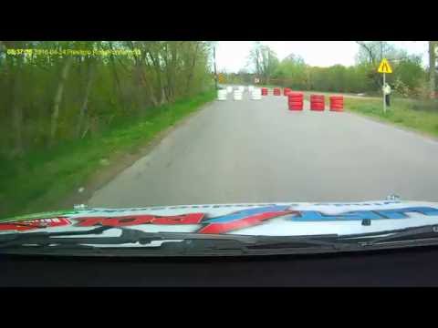 Puchar Wiosny 2016.04.24 Białołeka 1 on board Lift-Pol Rally Team