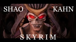 Elder Scrolls V Skyrim Shao Kahn Armor Mod