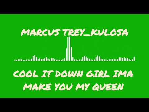 Marcus Trey KLOSA lyrical video