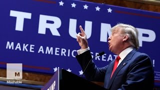 Donald Trump's 2016 campaign announcement was the opposite of politically correct | Mashable