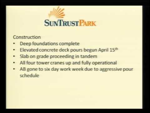 Suntrust Park Development Update 04/28/15