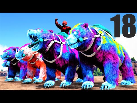 THE MUTATED POLAR BEAR ARMY IS UNSTOPPABLE! | ARK SUPREME ARK SURVIVAL EVOLVED MODDED E18