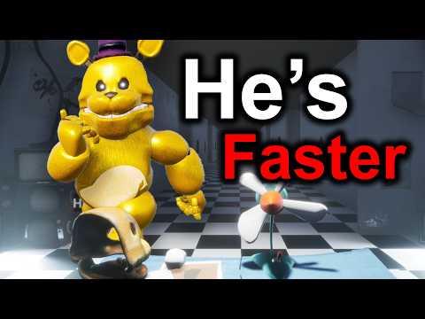 FAST FREDBEAR Hello Neighbor, But in the FNAF 2 Pizzeria