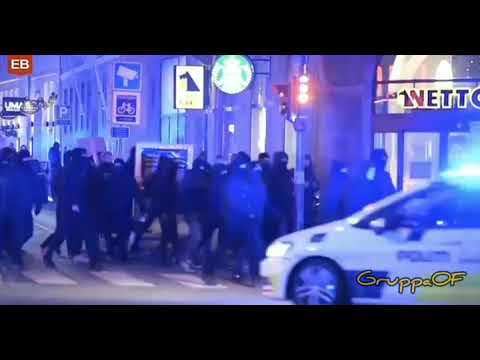 Riot in Denmark Lead by Danish HOOLIGANS (Supporting Team: Unknown) Against COVID-19 Restrictions