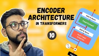 Download the video "Encoder Architecture in Transformers | Step by Step Guide"