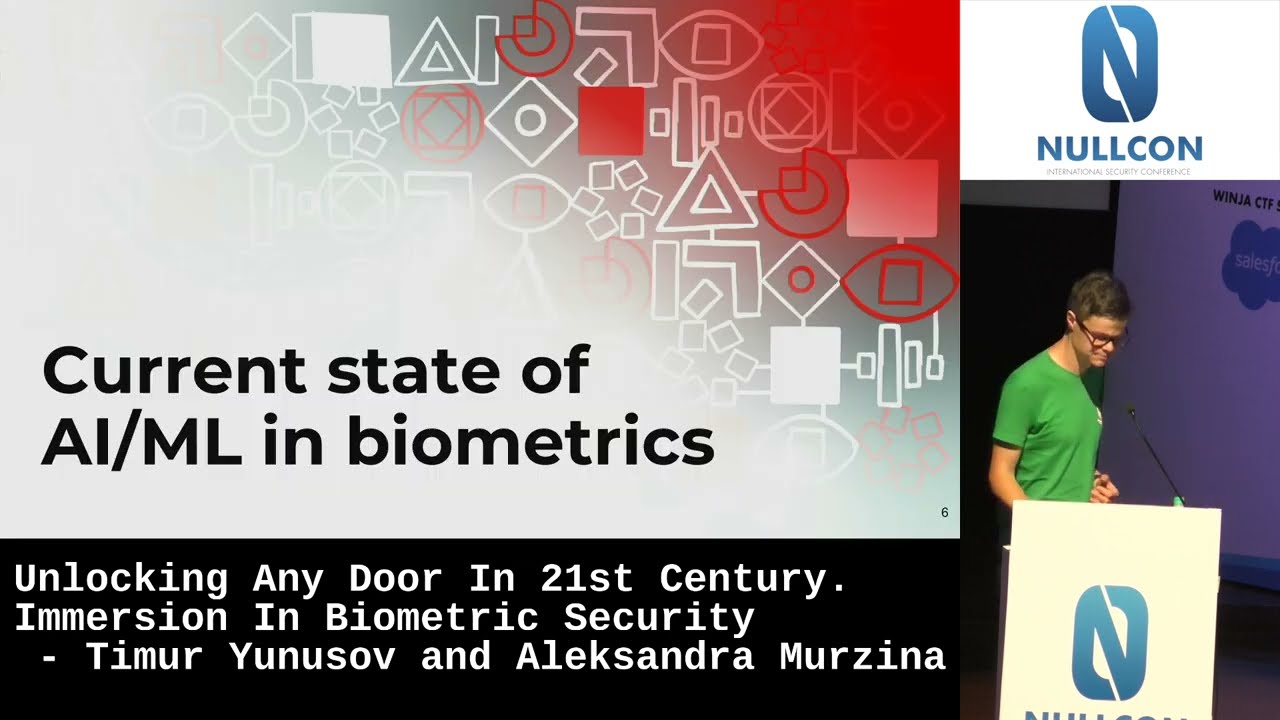 Nullcon Goa 2023 | Unlocking Any Door In 21st Century. Immersion In Bio-Security - Timur; Aleksandra