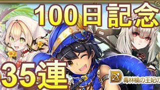 【グリムエコーズ】100日記念召喚35連【うるさい男のガチャ実況】