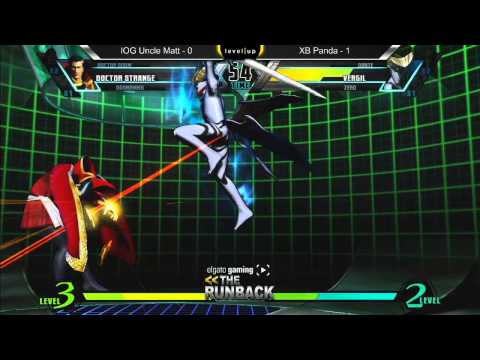 UMvC3 IOG Uncle Matt vs XB Panda - The RunBack New Years Edition