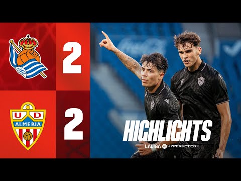 🎥 Resumen | Real Sociedad B 2-2 UD Almería