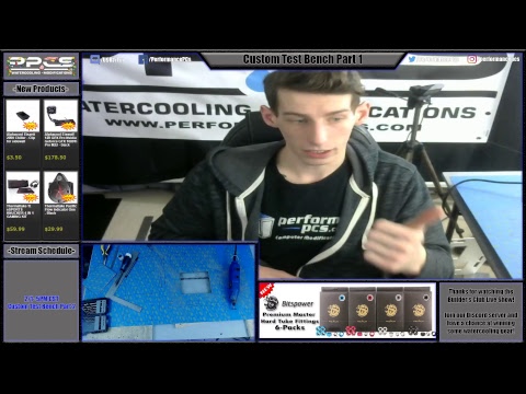 Builder's Club Live Show - Custom Test Bench Part 1