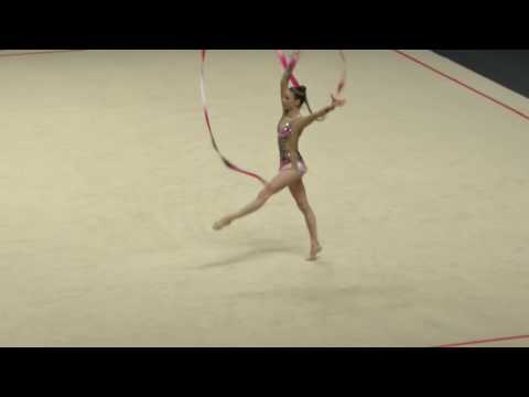 Laura Halford - Gold - Senior Ribbon - Rhythmic Gymnastics 2017
