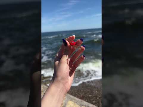 Брошь Диор в форме скрепки с сердечком, позолота 18К - фото 1 - id-p2308803132