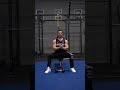 Un Exercice Simple Et Efficace Pour Renforcer Ses Lombaires Aux Haltères ! #shorts