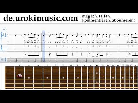 Gitarre Lernen Marshmello ft. Bastille - Happier Tabulatur um-i995