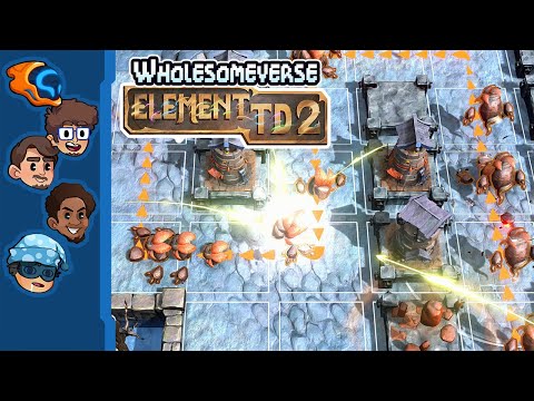 I Attempted To Win With Pure Minimalism! - Element TD2: Mazing Expansion