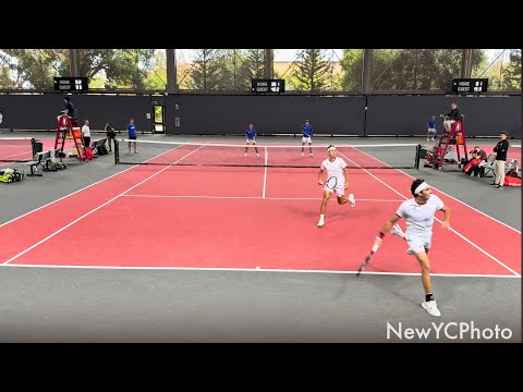 College Tennis Best double points of 2025