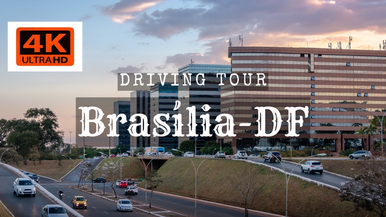 BRASÍLIA 4K - DRIVING TOUR - EIXO MONUMENTAL - Set/2023