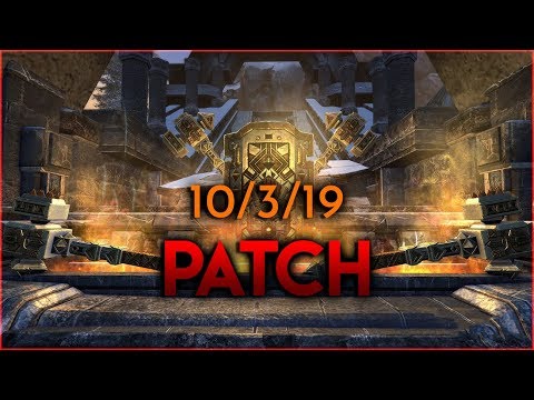Neverwinter Patch Notes in 30 Seconds | 10/3/19 PC Maintenance