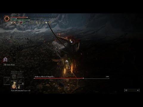 Elden Ring - Malenia, Blade of Miquella (Str/Fth Black Flame Build)