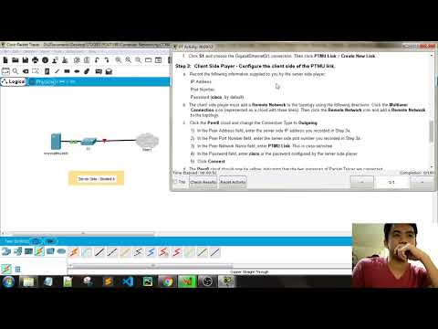 CCNA1 PKT | 10.3.1.3 Packet Tracer Multiuser - Tutorial