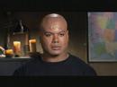 Teal'c getting interviewed (Stargate SG-1 - 7x17 - Heroes)