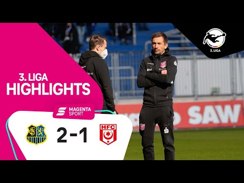 1. FC Saarbrücken - Hallescher FC | Highlights 3. Liga 21/22