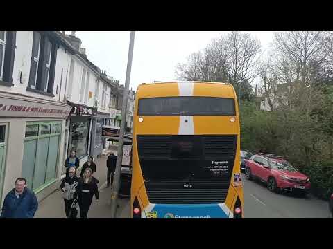 🇬🇧 BUS JOURNEY | Stagecoach South East The Wave 100: Hastings, Conquest Hospital ➔ Rye