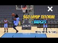 360 LAYUP TUTORIAL HOW TO DO THE SPIN LAYUP NBA 2K23