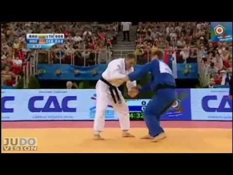 Judo European Championships 2013: Karolis BAUZA (LTU) - Marc ODENTHAL (GER) Bronze [-90kg]