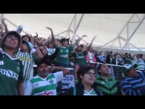 "Los Devotos levantando a Temuco en el collao (2016)" Barra: Los Devotos &bull; Club: Deportes Temuco