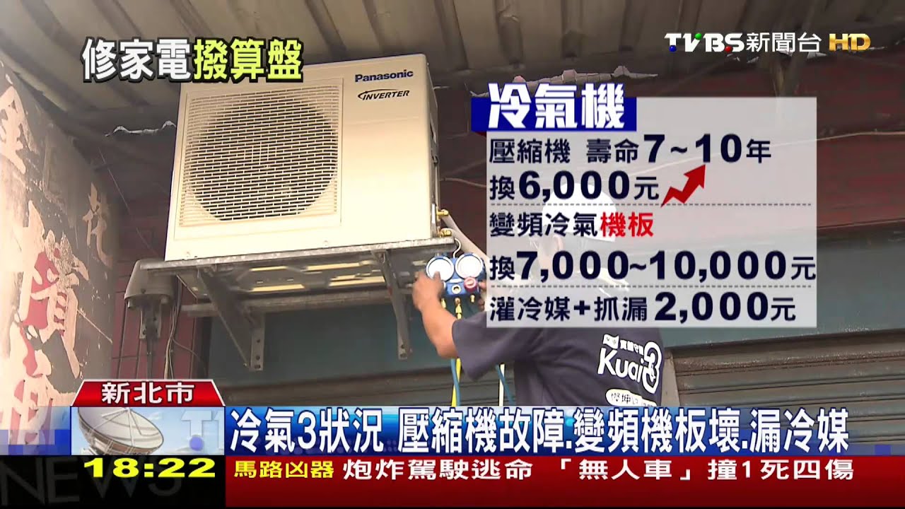 冷氣不冷!天熱、維修貴、又要等 「直接換新」