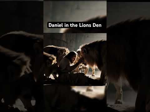 Daniel in the Lions Den #biblestory