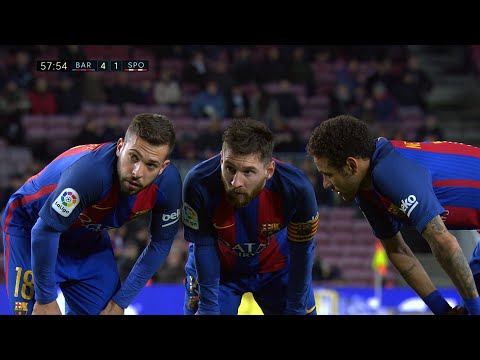 Lionel Messi vs Sporting Gijon | Every Touch | 01/03/2017 | English Commentary