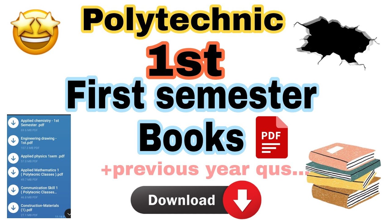 Polytechnic first semeter books pdf/ how to download Polytechnic 1st semester book#firstsemester#pdf